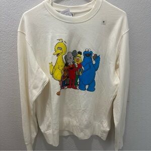 Uniqlo x Kaws Sesame Street sweatshirt